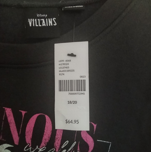 Disney Villainous Graphic Sweatshirt - Picture 3 of 5